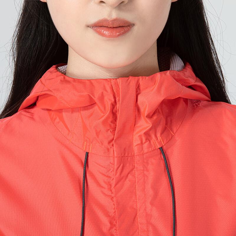 Under Armour Solid Color Comfortable Casual Woven Hooded Jacket Women Jackets Orange 1350954-628