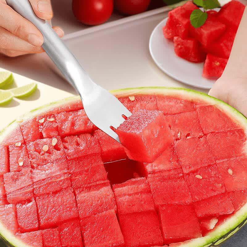 Double-Head Stainless Steel Watermelon Slicer