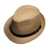 Tide Sun Hat British Summer Women's Hat Men's Straw Hat Top Hat Jazz Hat Couple Beach Hat