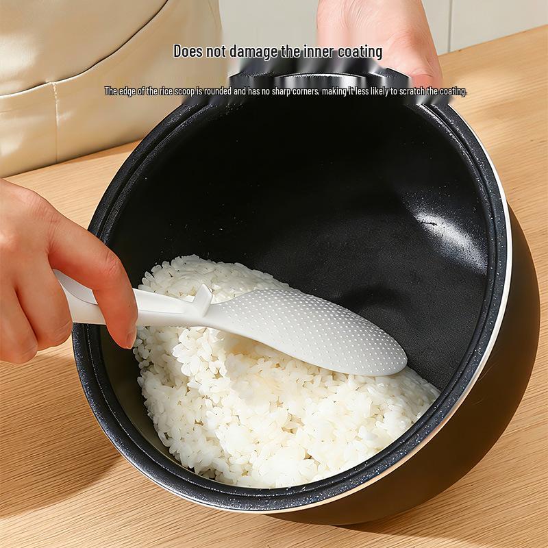Non-Stick Heat-Resistant Rice Spatula - Food Grade Serving Spoon for Rice Cooker