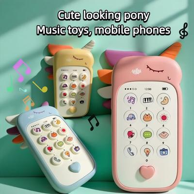 Cartoon Pony Music Toy Phone
