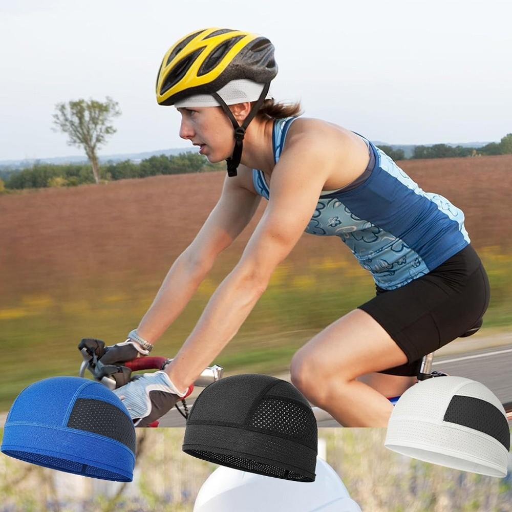 Sweat Absorption Helmet Inner Cap Breathable Helmet Hat High Quality Mesh Hat Women