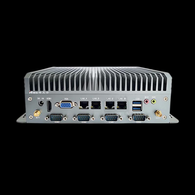 HWS Fanless Wide Voltage Embedded Industrial PC (CN version)