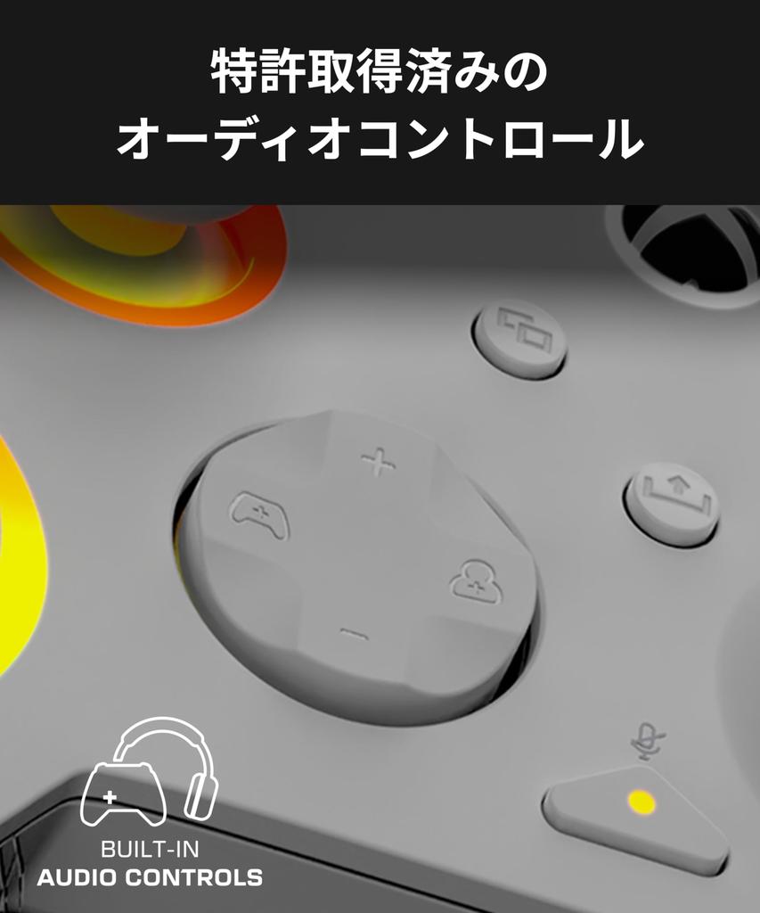 TURTLE BEACH Afterglow Wave Gray Wired USB Officially Xbox Compatible with PC and Trigger Mappable Rear RGB Chat Ergonomic Design Warranty Controller,