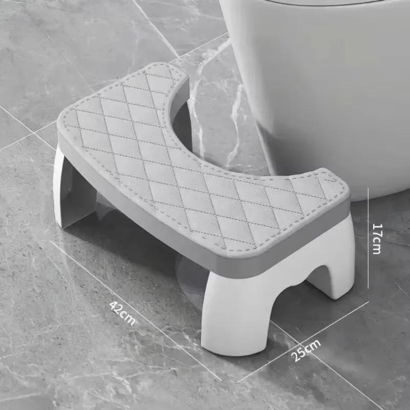 Portable Toilet Stool Waterproof Non-slip Shower Seat Home Bathroom Chair Removable Squat Potty Bathroom Furniture Accessories
