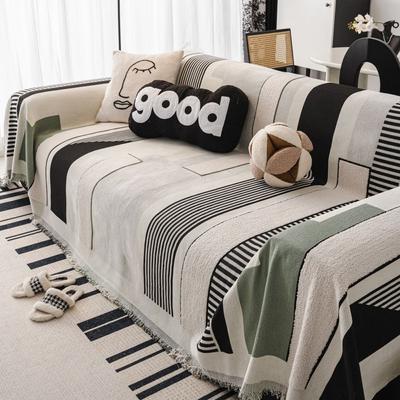 Modern Luxury Throw Color Block Blanket Soft Cover Camping Picnic Mat Throw Blankets for Living Room Sofa Couple Position