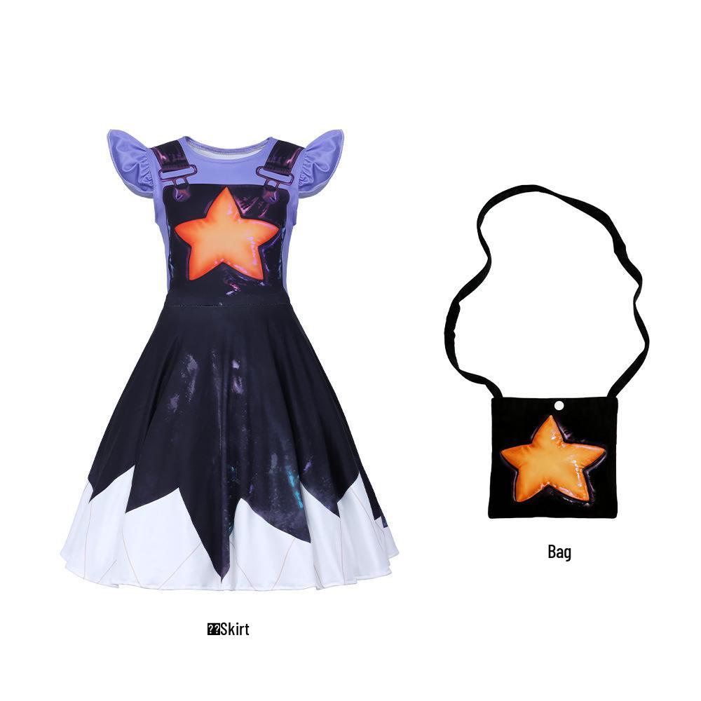 Bobi Time Lily Fledermausärmel Mädchen Cosplay Kleid