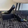 2026 New Luxury Gemstone Patent Leather Metal Square toe Women Pumps Fashion Office Thin High heels Female Party Banquet Shoes