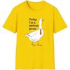 Today I'm A Serious Goose T-Shirt Silly Goose Shirt Funny Goose Shirt Women Cartoon Short Sleeve Funny T Shirt Women Clothing