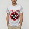 Unisexs Vintage The Clash T Shirts 100 Cotton Clothing Funny Short Sleeve Round Neck Tees Plus Size TShirt