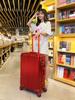 20-Inch Unisex Carry-On Suitcase with Aluminum-Magnesium Alloy, Combination Lock & Universal Wheels