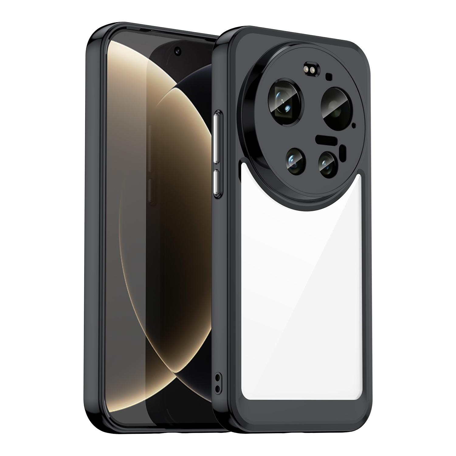 Чехол для Xiaomi 17 Ultra 5G, ТПУ + Акрил, Защитный Прозрачный Чехол для Телефона