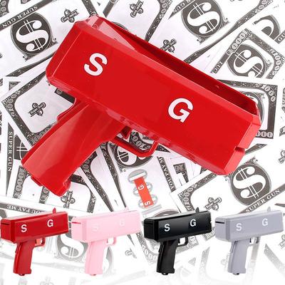 Electric Money Spray Gun Wedding Props, Dollar Creative Money Shooter, Money Spray Pistol Toy