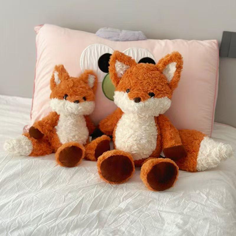 Run Fox Doll - Plush Sleeping Hug Pillow & Wedding Toy, Birthday Gift for Girls