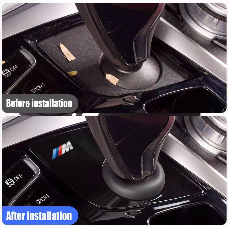 Car Interior Accessories Gear Shift Panel Trim Dustproof Cap Cover Auto Decoration For BMW M 5 6 Serie G30 G38 G32 6GT 2018-2024 LUBTW1