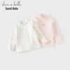 David & Bella Girls' Fleece-Lined Thermal Long Sleeve T-Shirt