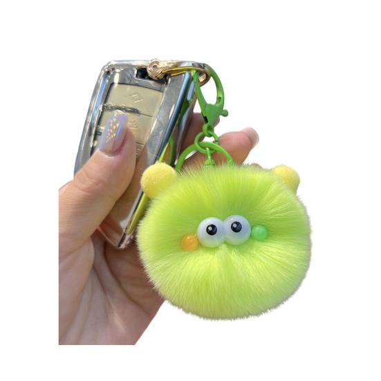 Schlüsselanhänger Weicher Stoff Plüschtier Schlüsselanhänger mit stabilem Metallclip Kinderrucksack Federmäppchen Zubehör Partygeschenk