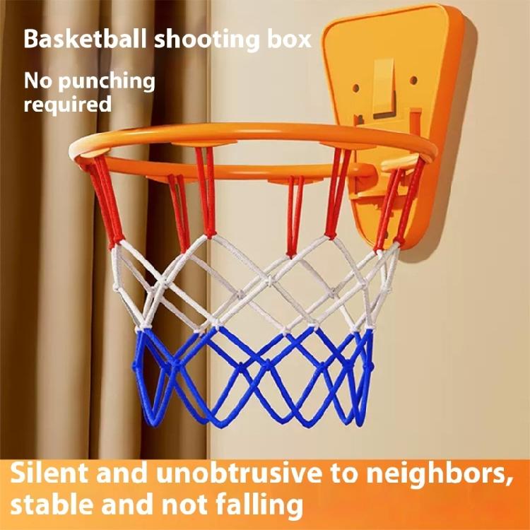 Indoor Basketball rings Without Drilling Over The Door Small Basketball rings Plastic Frame for Home Dorms Offices