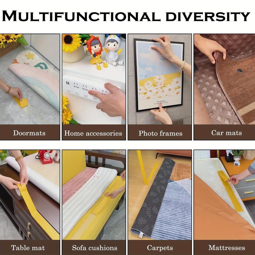 Wytrzymała taśma dwustronna Super Mocny Klej z Siatką Szklaną do Ścian i Szkła, Wodoodporna Przezroczysta Taśma Montażowa