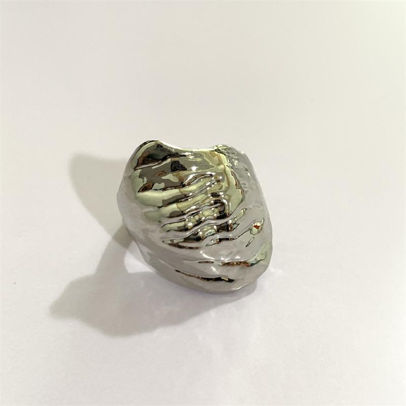 Punk Metallic Claw Nail Rings Irregular Gothic Long Finger Tip Rings For Women Men Alternative Party Rings Accessories