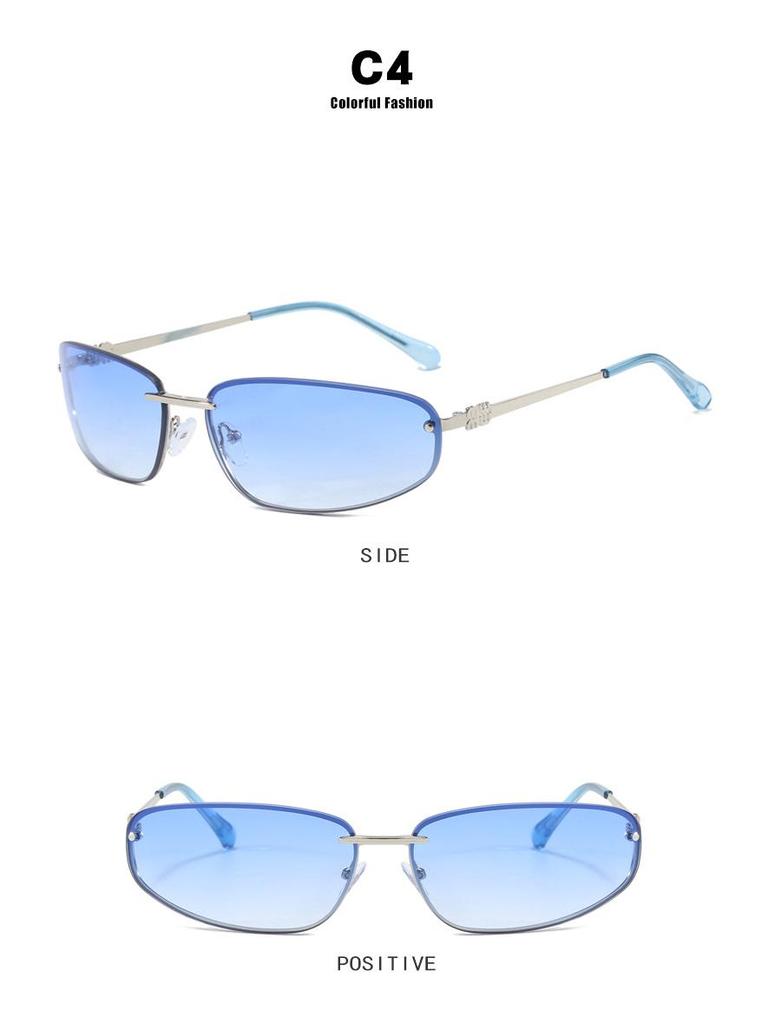Frameless Y2K Sunglasses - Little Red Book Celebrity Style, High-End Feel, 2025 Hot Girl Edition for Women
