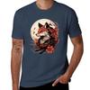 Japanese Fox Tshirt Plus Size Loose Fit Tshirt