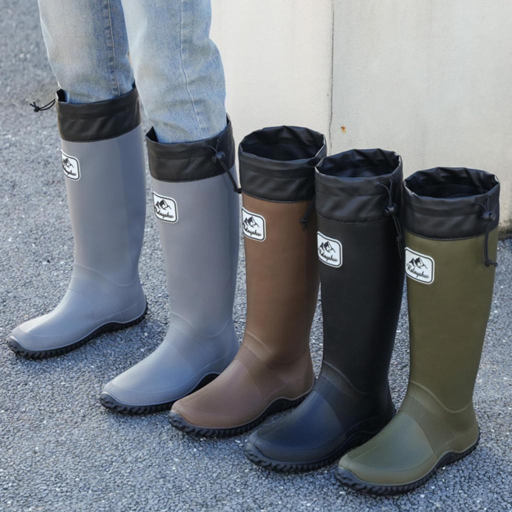 Lvptsh Faltbar Leicht Regen Regen Perfekt für Bauernhof Regnerisch und Tragbar und Damenstiefel, Herrenschuhe, Arbeit, Saison, Taifune, Gartenarbeit, Angeln,