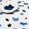 Yousheng 100 Pcs Graduation Confetti Glitter Grad Caps Bows Stars Confetti Class of 2026 Party Table Centerpiece for Graduation Party