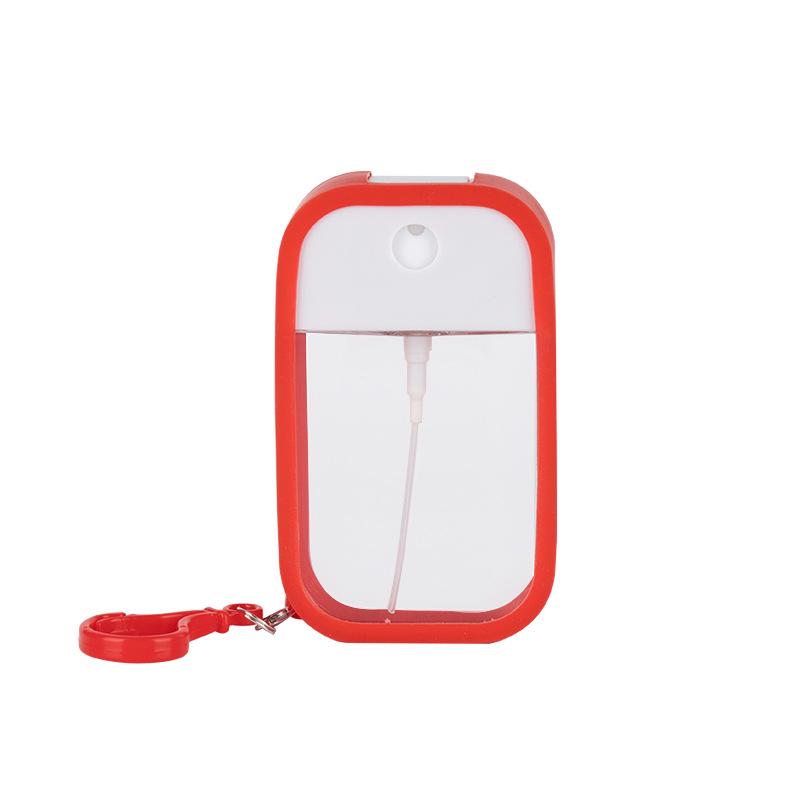 Portable Press-On Silicone Hydrating Perfume Spray Bottle