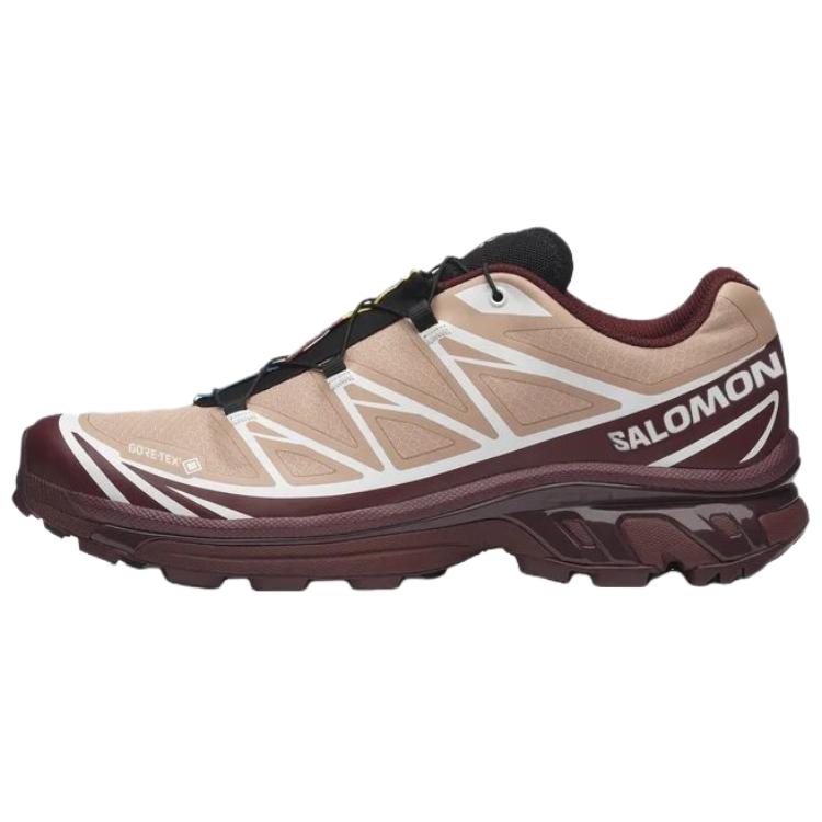 

SALOMON XT 6 Abrasion Resistant Waterproof And Breathable Support Trail Running Casual Running Shoes Unisex Pink Sneakers 478637 43⅓ рожевий
