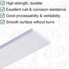 1-5pcs 6061 Aluminum Flat Bar Stock 500mm, High Strength Rectangular Bar for Metalworking, Industrial & Craft Use