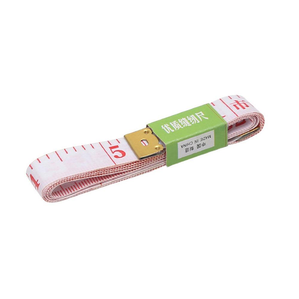 Durable 60in Soft Tape Measures Double Scale Body Measuring Ruler Mini Clothes Tailor Ruler Portable Flat Ruler