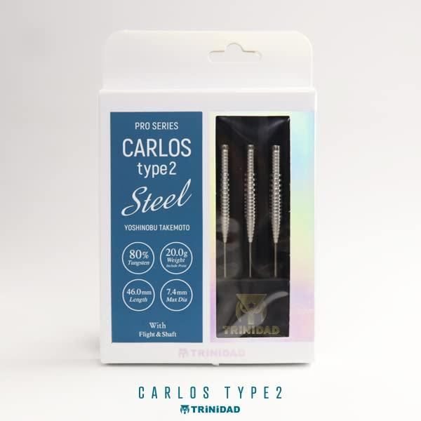 TRiNiDAD PRO Carlos2 Steel Darts Trinidad Pro Carlos2 Yoshinobu Takemoto Player Model Barrel, Steel,
