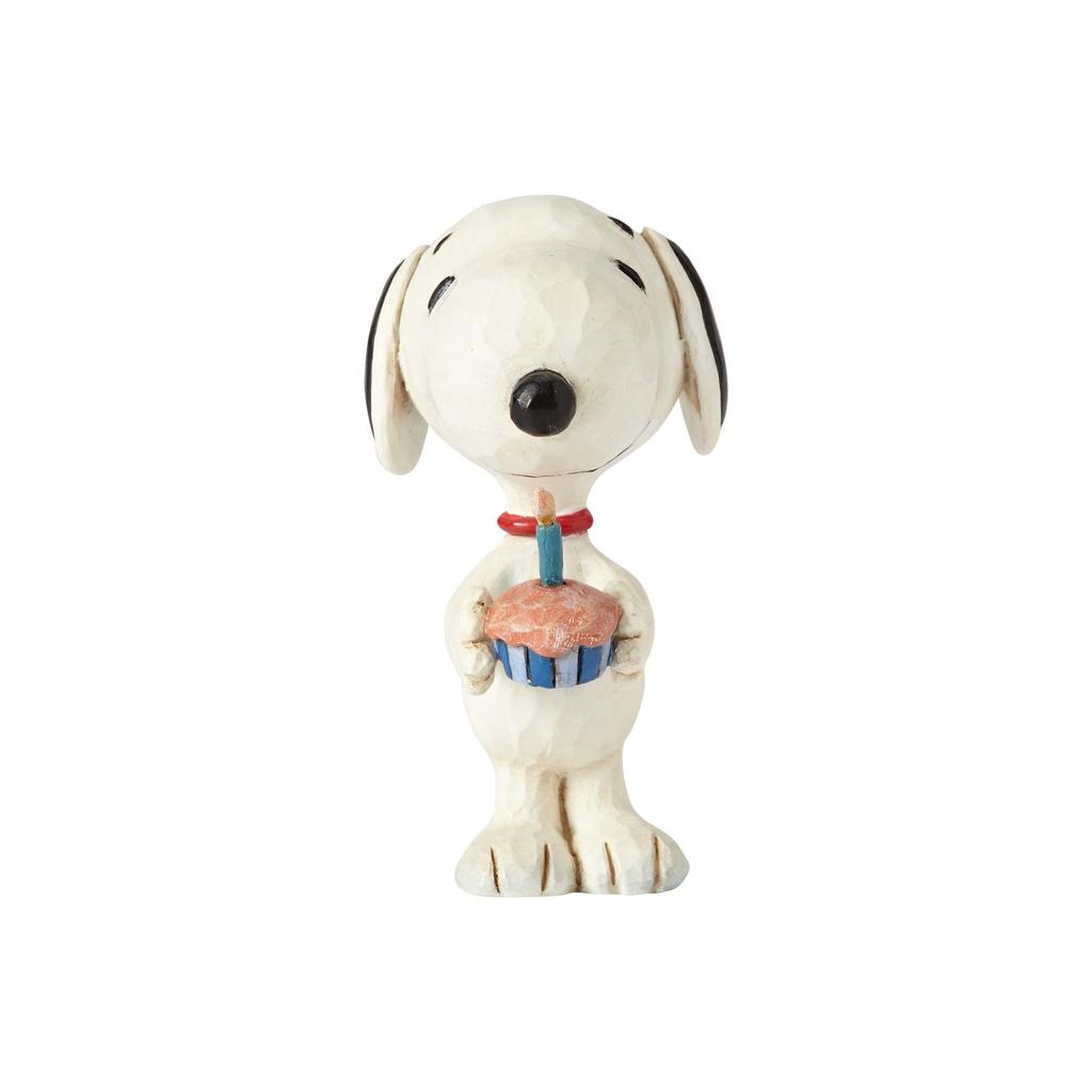 Enesco Enesco Peanuts by Jim Shore Snoopy Birthday Mini 3 Multicolor Figurine, Inches,