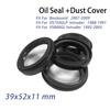 Front Fork Oil Seal 39x52x11 Dust Seal Fit for Suzuki Boulevard 2007-2009 VS750GLP Intruder 88-91 VS800GL Intruder