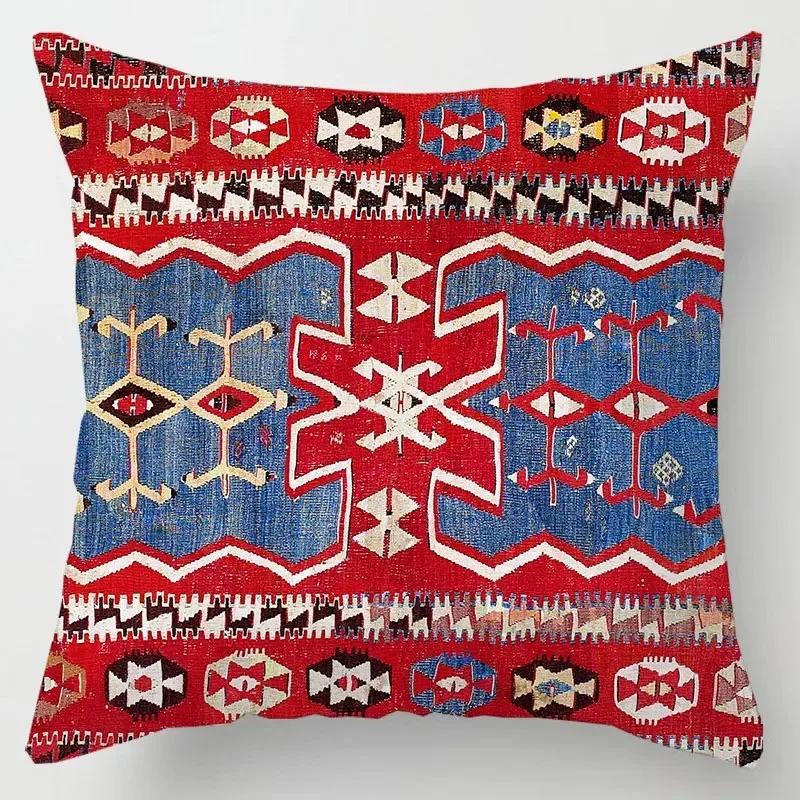 

Mandala Abstract Geometric Aesthetic Cushion Cover Bohemian Ethnic Sofa Decoration Retro Floral Sofa Pillow Cover 66x66cm жёлтый
