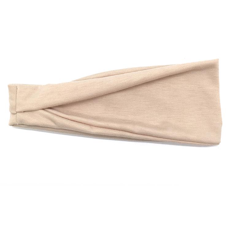 Customized Satin Yoga Sports Headscarf for Women Elastic Non slip Environmentally Friendly Breathable Running Headscarf 22*10cm хаки