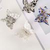 Korean Style Acetate Butterfly Hair Claw PVC Sweet Shark Clip Luxury Retro Hair Crab Clip  Lady