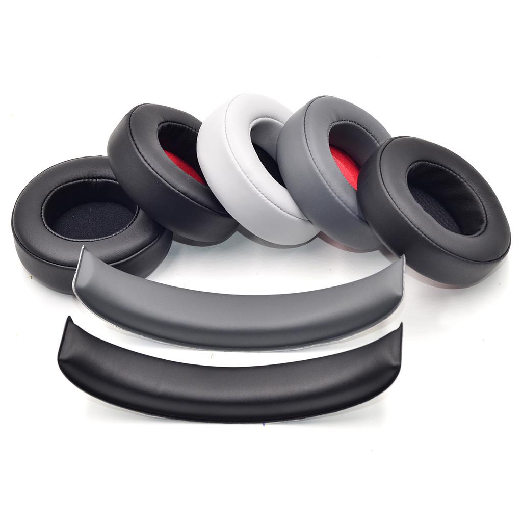 YAYINCC Soft Foam Protein Leather Headphone Ear Pads For Motorola Pulse Escape Wireless Headset Earmuffs Repairing Parts