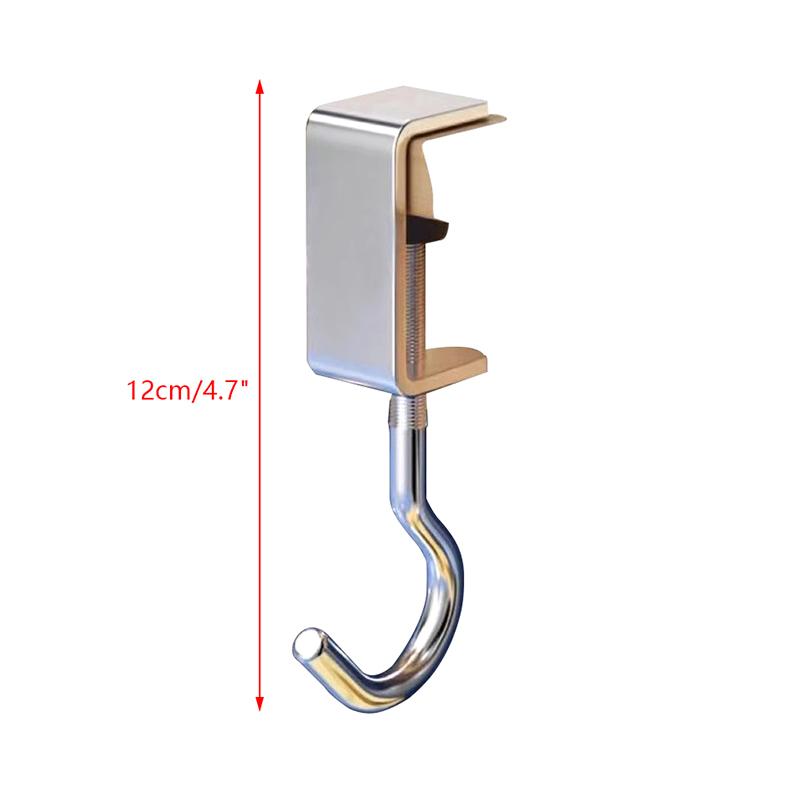 Punch-Free Hanging Bag Hook Student Desk Side Hanging Bag Handbag Holders Multi-Functional Table Hook