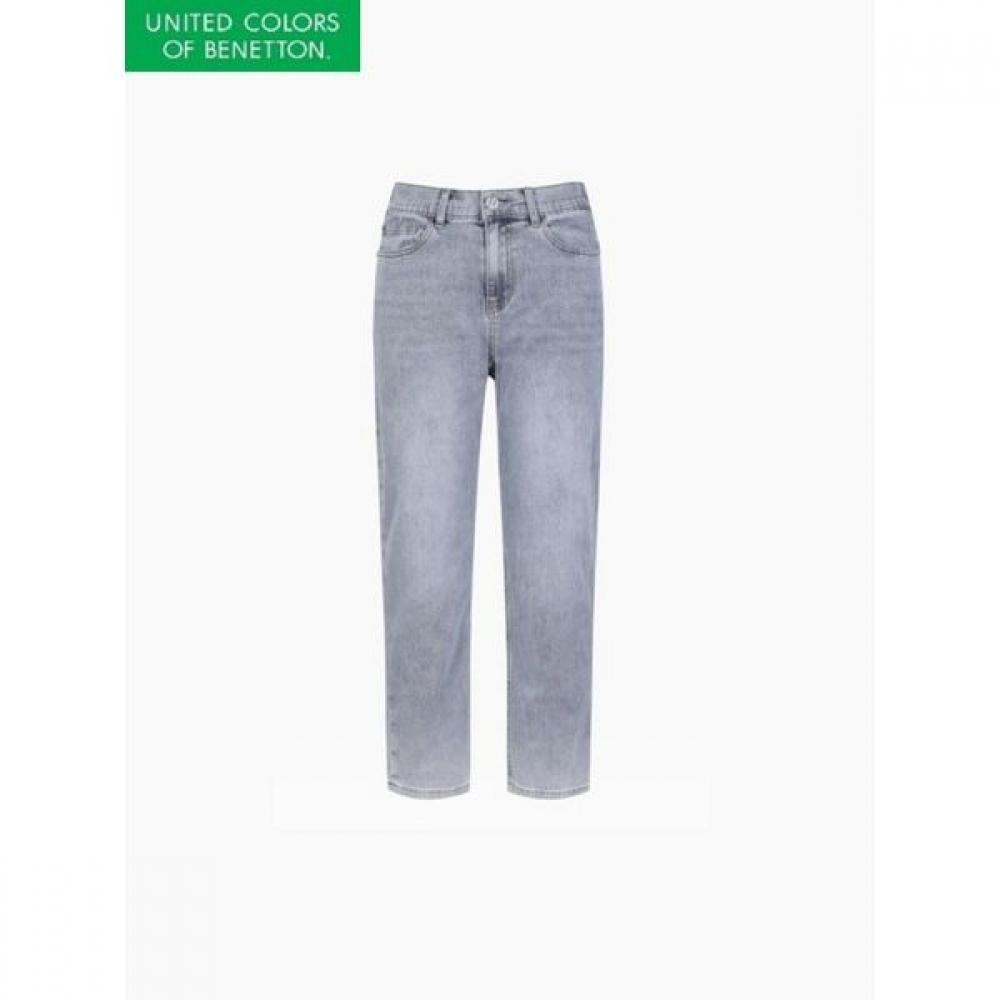 

Benetton Ice Washing Baggy Denim Pants Badp71431 BL/42