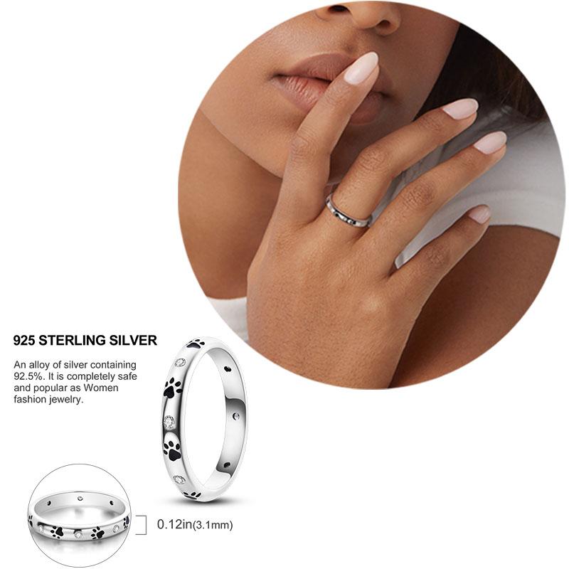 Genuine Copper Ring Design For Woman Star Cat Butterfly Zircon Authentic Rings Wedding Anniversary Present Choice Jewelry Creation