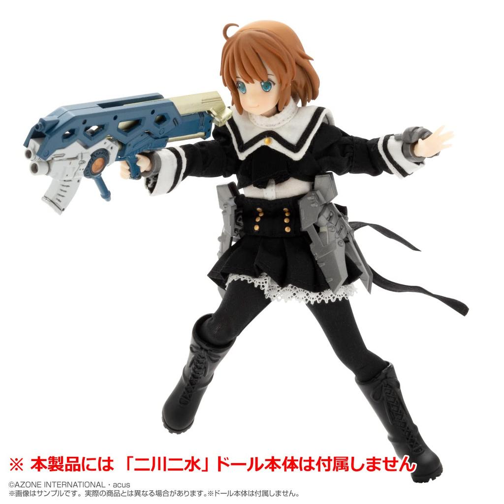 Azone International Scale Assault Lily Arms Collection Complete Style CHARM Gungnir Blue Version Assembled and Painted Plastic Finished Product 16cm
