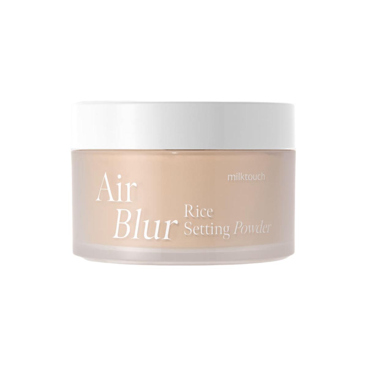 Milk Touch Air Blur Rice Setting Powder 33g - Oil-Control & Long-Lasting Makeup Fixing Powder