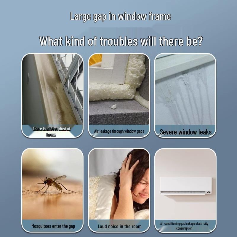 Winter-Fensterdichtband zur Spaltisolierung und Windabdichtung