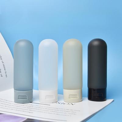 Men's Four-Color Flip Hose Storage Bottle Cosmetic Package Facial Cleanser Body Lotion Travel Storage Bottle Set