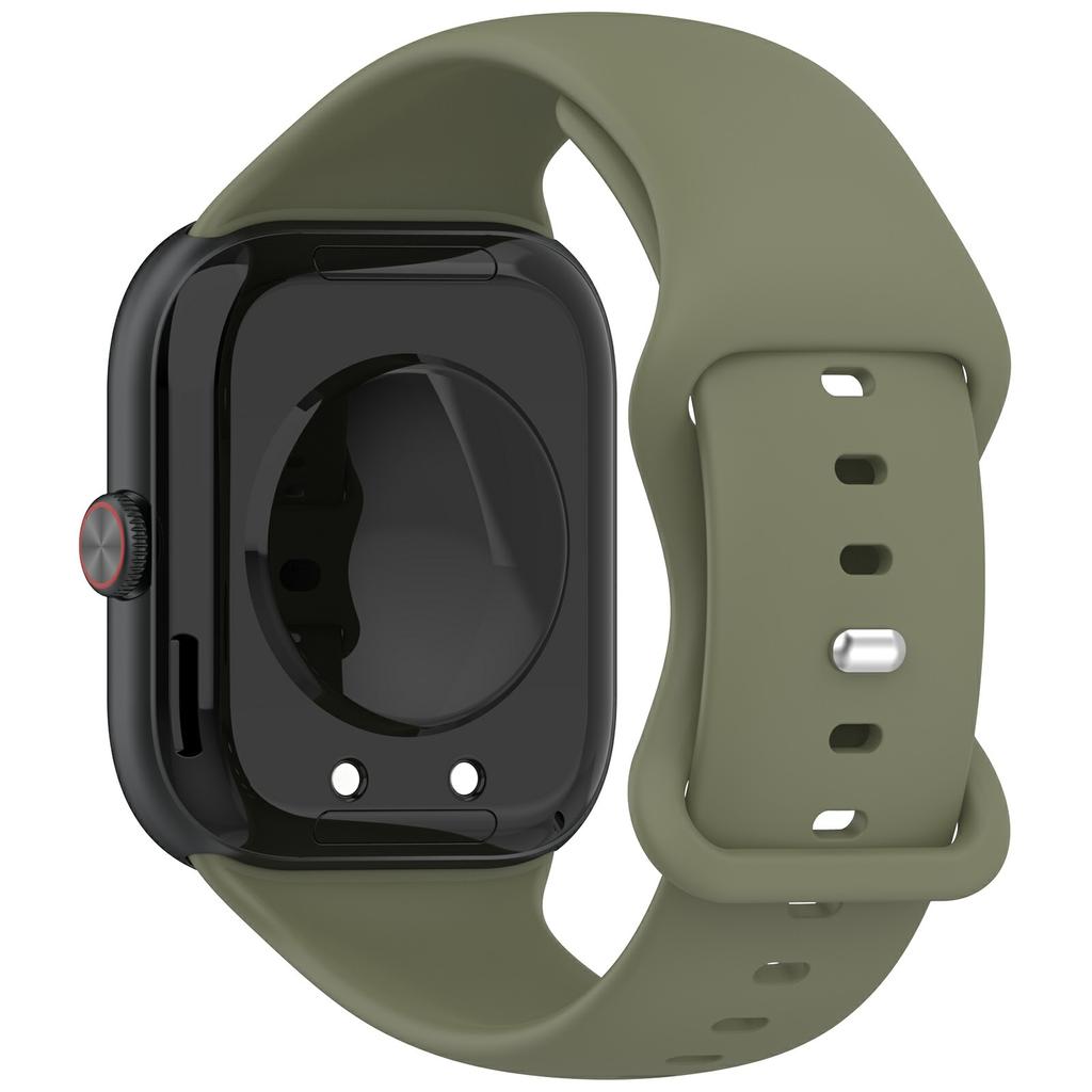 For vivo Watch GT 2/iQOO Watch GT 2 Silicone Watch Band Butterfly Clasp Steel Buckle Strap