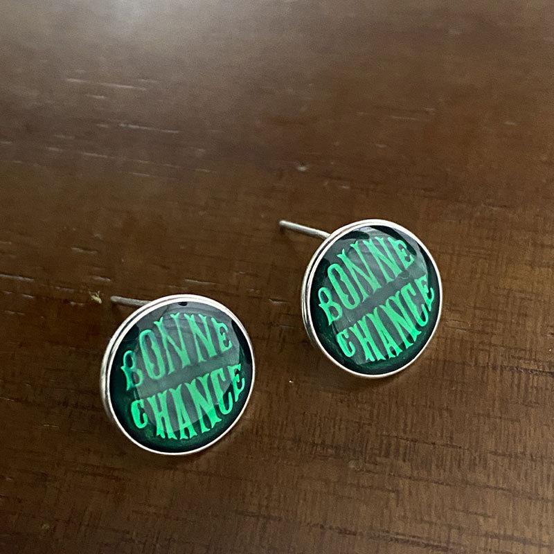 Buy S925 Sterling Silver Drop Glaze Lucky Brand Earrings Female