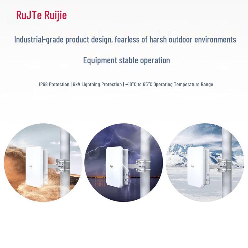 Ruijie RG-AP680-IO Wi-Fi 6 Outdoor Access Point (CN Version)