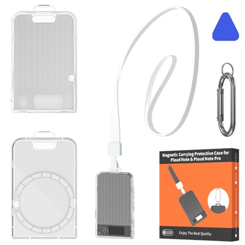 

Plaud Note Pro AI Voice Recorder Case, Compatible with Plaud Note Pro AI, PC Material, Magnetic Protective Cover, Includes Loss Prevention Buckle and